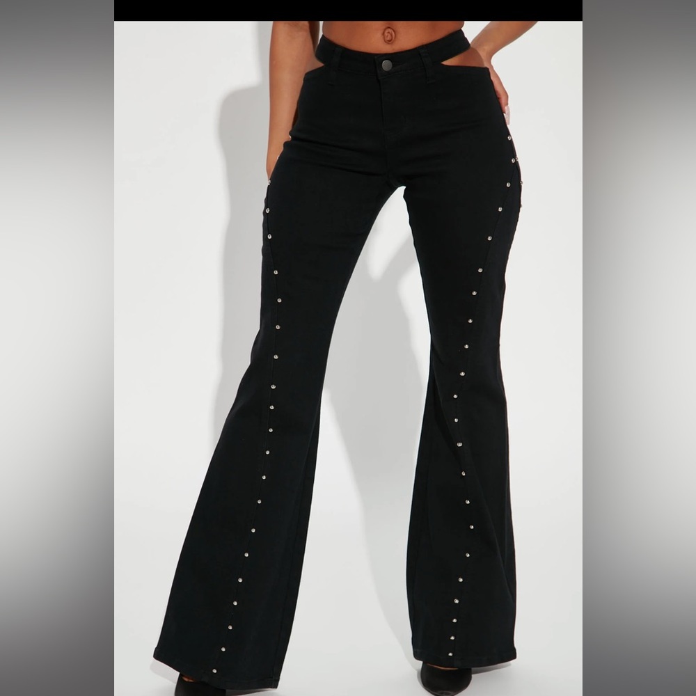 Flared jeans
